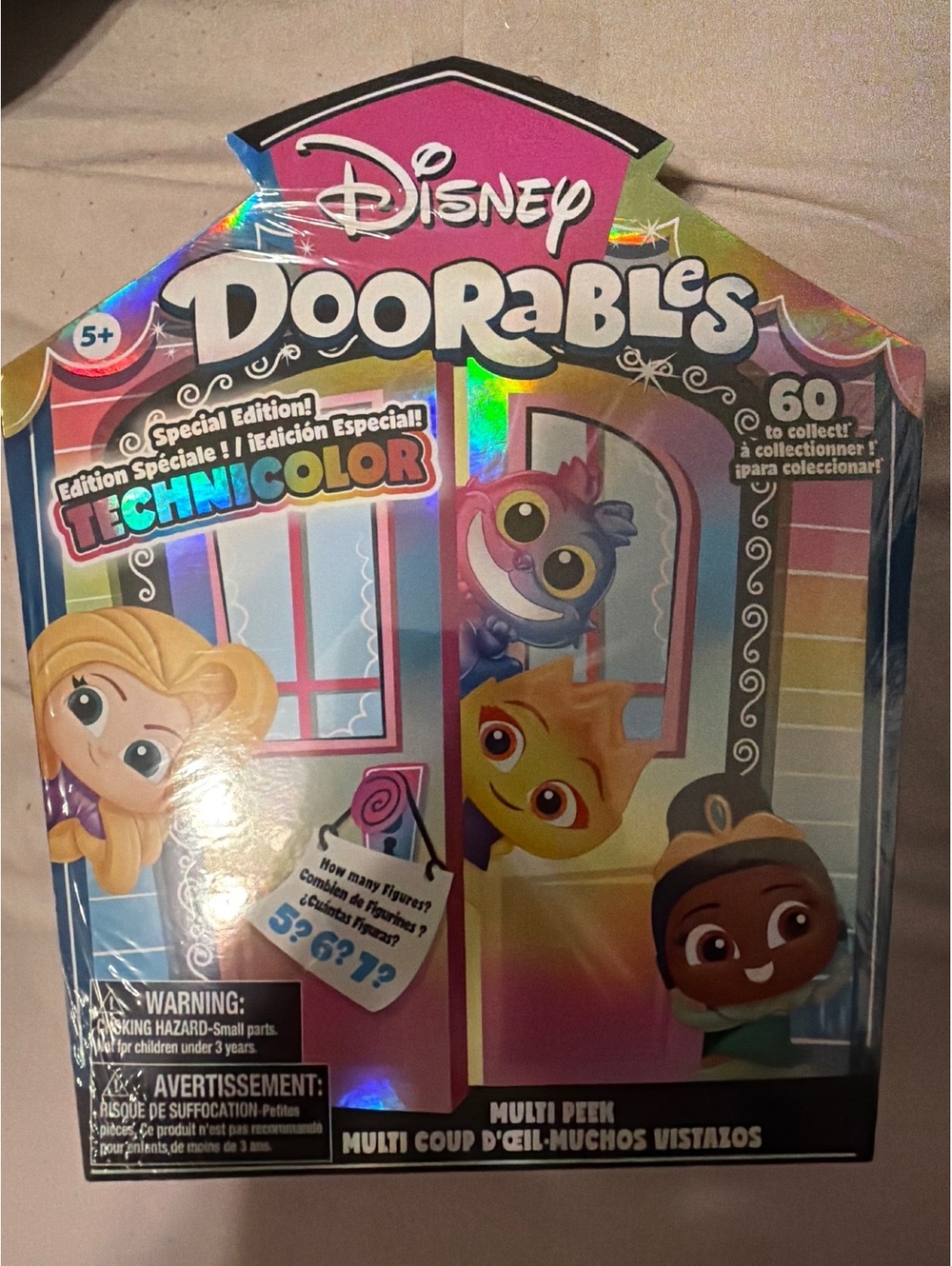 Disney Doorables Technicolor Special Edition Multi Peek 6-ct